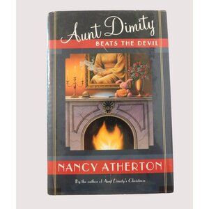 Aunt Dimity Beats the Devil Nancy Atherton 2000 HCDJ Paranormal Detective Series